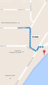 mapa planowanej linii metra w obiekcie Rustic Retreat Esperance w mieście Esperance