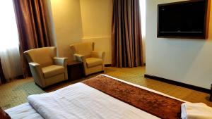 Μια τηλεόραση ή/και κέντρο ψυχαγωγίας στο Lintas View Hotel