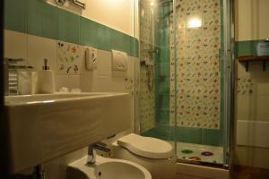 Koupelna v ubytování B&B Palazzo La Loggia