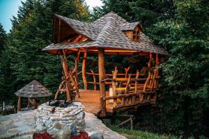 Vonkajšia záhrada v ubytovaní Forest House exclusive