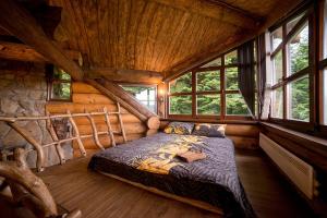 Posteľ alebo postele v izbe v ubytovaní Forest House exclusive
