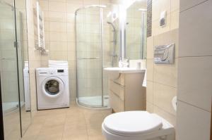 Kúpeľňa v ubytovaní Apartament z basenem Polanki