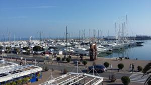 a marina with a bunch of boats in the water at Al Centre Del Port in Cambrils