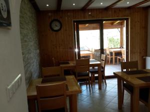 Posezení v ubytování Lake House