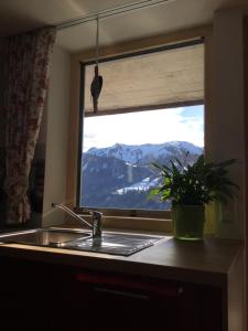 Pogled na planinu ili pogled na planinu iz apartmana