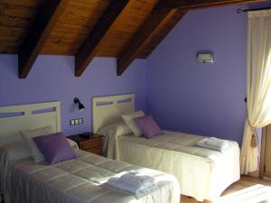 Postel nebo postele na pokoji v ubytování Hostal Rural Casa Parda