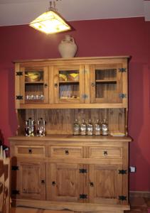 Lounge nebo bar v ubytování Hostal Rural Casa Parda
