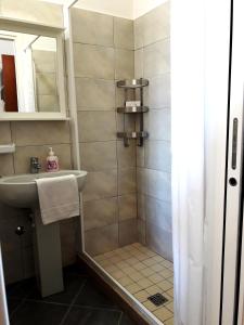 A bathroom at Hotel Imperiale