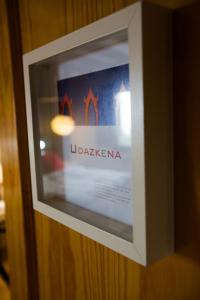 Certyfikat, podpis lub inny dokument wystawiony w obiekcie Casa Rural Andutza
