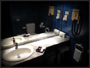 Kúpeľňa v ubytovaní Hotel Select