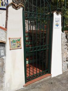 an open door to a wine cellar at Casa Vacanze Bouganvillea in Cetara