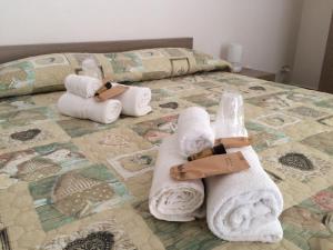 Postel nebo postele na pokoji v ubytování B&B Zia Iaia
