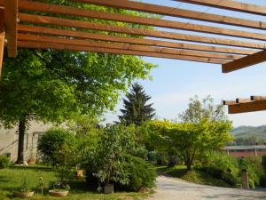 A garden outside Tenuta Calabiana