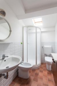 Kylpyhuone majoituspaikassa La Fattoria