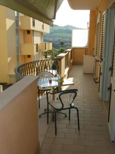 A balcony or terrace at Beaurivage