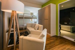 Kuchyň nebo kuchyňský kout v ubytování Yan's House Hotel