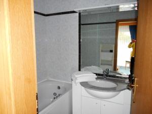 Koupelna v ubytování Hotel Trento
