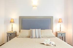 Letto o letti in una camera di Daedalus Hotel