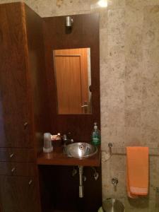 Phòng tắm tại Apartamento Praia Azul