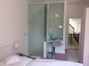 Koupelna v ubytování Hotel Heidelberg Astoria
