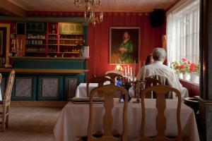 Knihovna v penzionu – hostince
