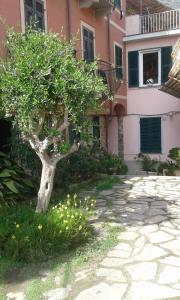 Zahrada ubytování La Scala Vernazza CinqueTerre