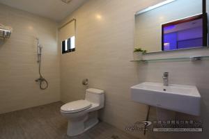 Koupelna v ubytování Qing Xin Ju Homestay + 32 fotografií