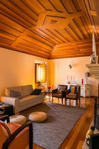 A seating area at Casa da Fidalga - Villa of 5 bedrooms