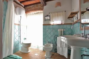 Kúpeľňa v ubytovaní Casale Giacomini