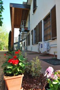 Budova, kde se bed and breakfast nachází
