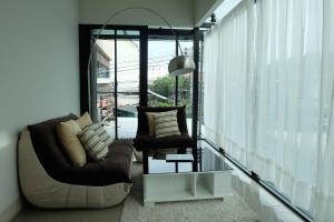 Posezení v ubytování DewyHouse