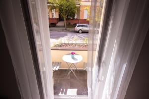 Balkon lub taras w obiekcie Apartament Paderewskiego 11