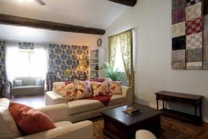 Χώρος καθιστικού στο Maison de Textile Apartment