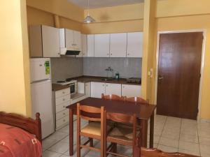 Kuchyň nebo kuchyňský kout v ubytování Argo Apartments