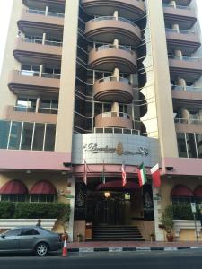 O edifício em que o hotel se localiza