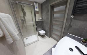 Kúpeľňa v ubytovaní Euro Apartments Piwna
