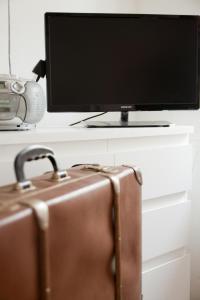 TV a/nebo společenská místnost v ubytování Ubytovanie Tibor Skarba