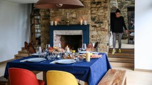 ห้องอาหารหรือที่รับประทานอาหารของ Domaine du Kelenn, Maison d'hôtes de charme avec piscine