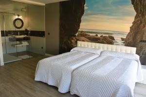 Posteľ alebo postele v izbe v ubytovaní Hostal El Cerro - Only Adults