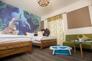 Postel nebo postele na pokoji v ubytování Hai Yang Homestay