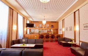 Un lugar para sentarse en Hotel Mozart