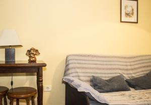 Cama o camas de una habitación en Residencial Los Silos
