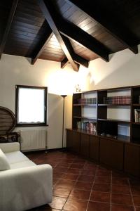 Knihovna v bed and breakfast