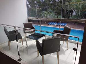 Bazén v ubytování Hotel Perla nebo v jeho okolí