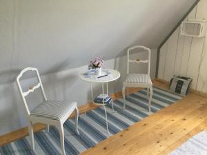 Posezení v ubytování B&B Hannåsa Gård