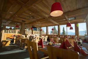 Restaurace v ubytování UALM Untermarkter Alm