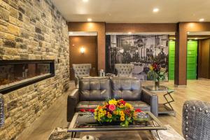 Istumisnurk majutusasutuses Cobblestone Hotel & Suites - Stevens Point
