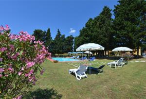 Bazén v ubytování Agriturismo Tenuta Vallelunga nebo v jeho okolí