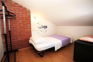 Posteľ alebo postele v izbe v ubytovaní Top Center Zadar Studio Apartments