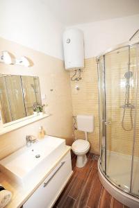 Kúpeľňa v ubytovaní Top Center Zadar Studio Apartments